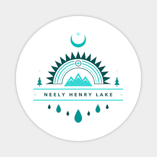 neely henry lake boho Magnet